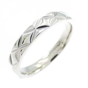 Chanel Matelasse Ring Platinum #229113C18B